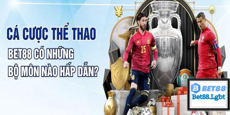 Ưu điểm tại sảnh cược Sports BET88 với nhiều trò chơi thú vị